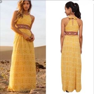 Prana Skye marigold dress